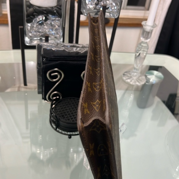 Vintage LV Louis Vuitton Document Portfolio Carrier Monogram Brown - Picture 6 of 13